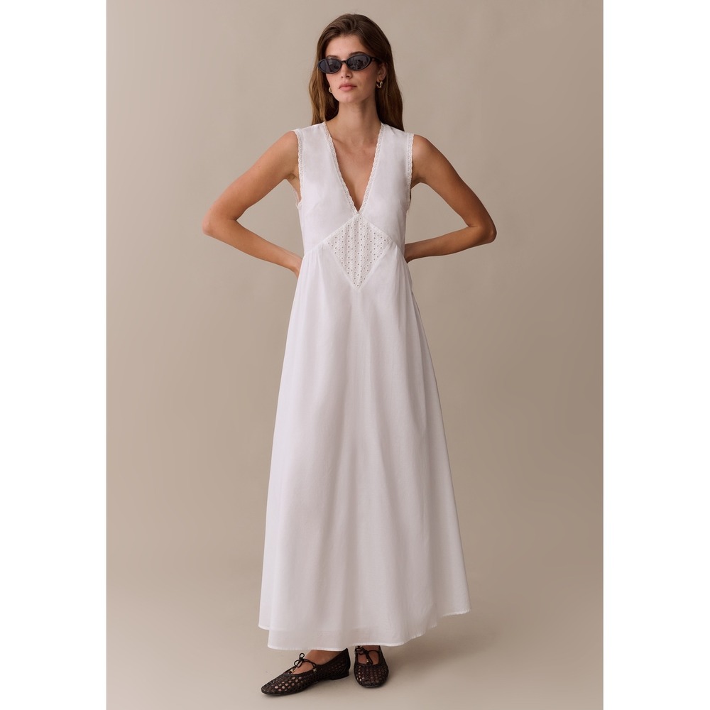 NWT Few Moda kourt Sonnet Cotton Dress / Size M / $172 MSRP / Member Price!